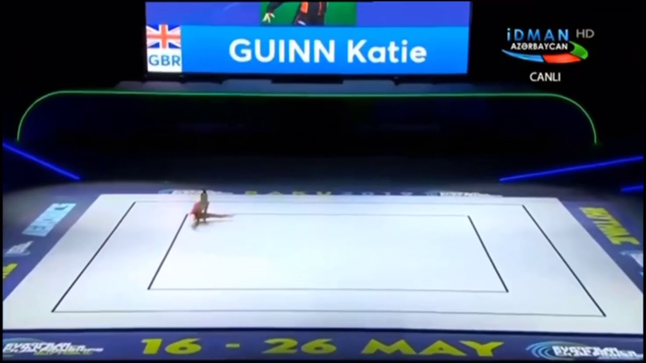 GUINN Katie (GBR) - JUNIORS IW Aerobic Gymnastics European Championships 2019