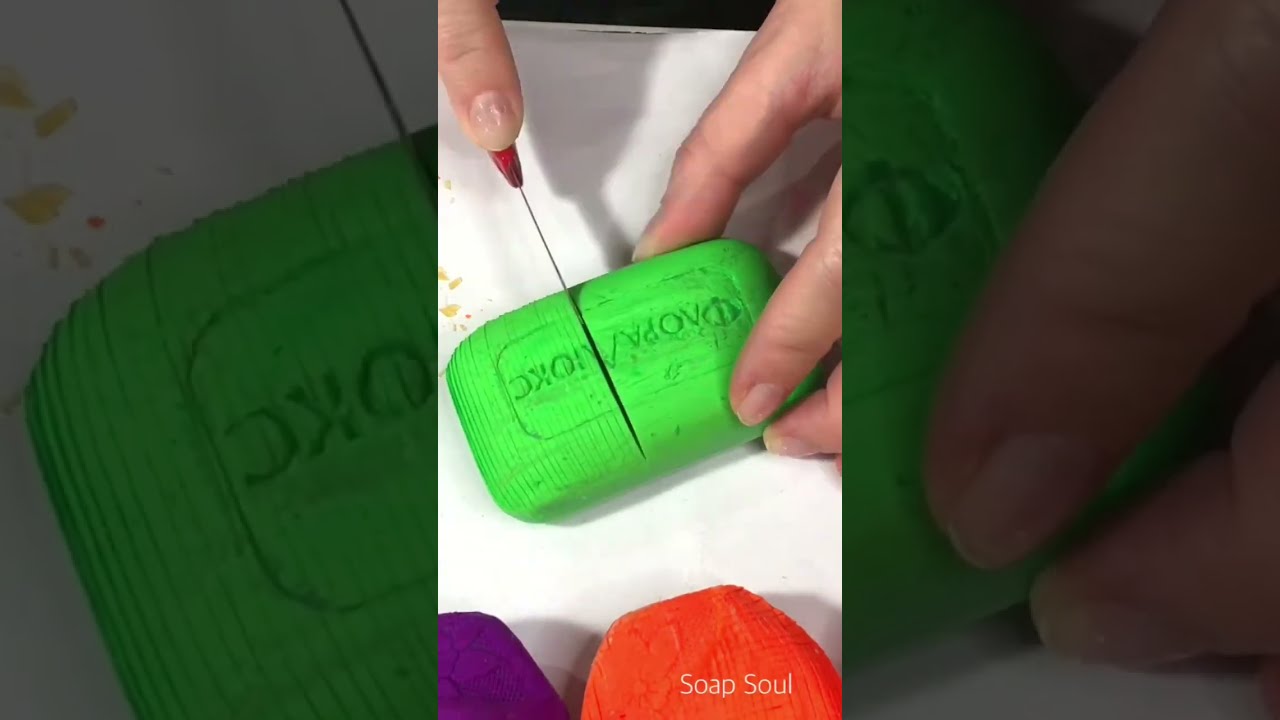 Tutorial. How to make soap cubes. Carving soap @AsmrSoapSoul