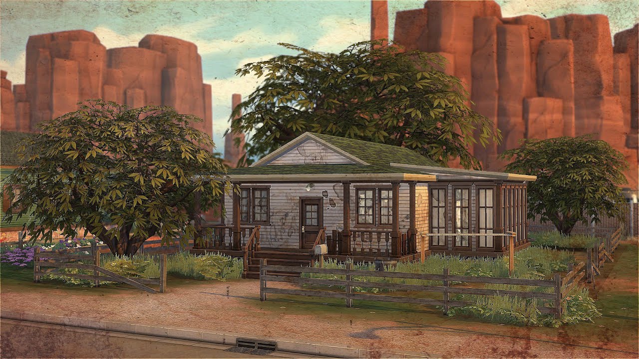 Sims 4 | Abandoned house in Strangerville | NO CC | Stop Motion Speed build