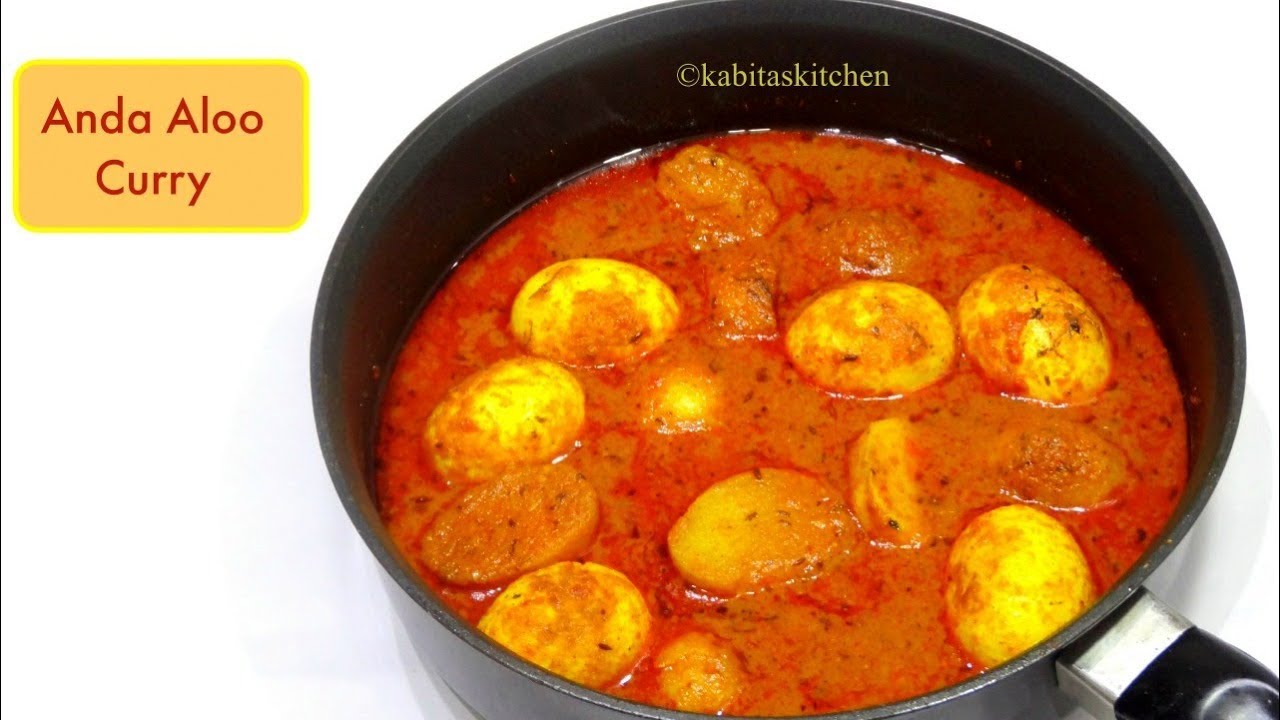 Egg potato Curry | अंडा आलू मसाला  | Anda Aloo Curry | Egg Curry Recipe | kabitaskitchen