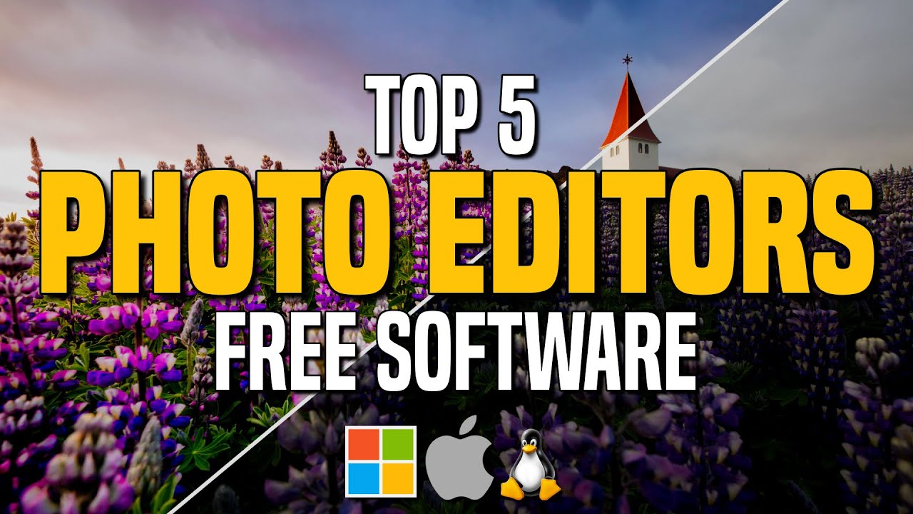Top 5 Best FREE PHOTO EDITING Software (2025)