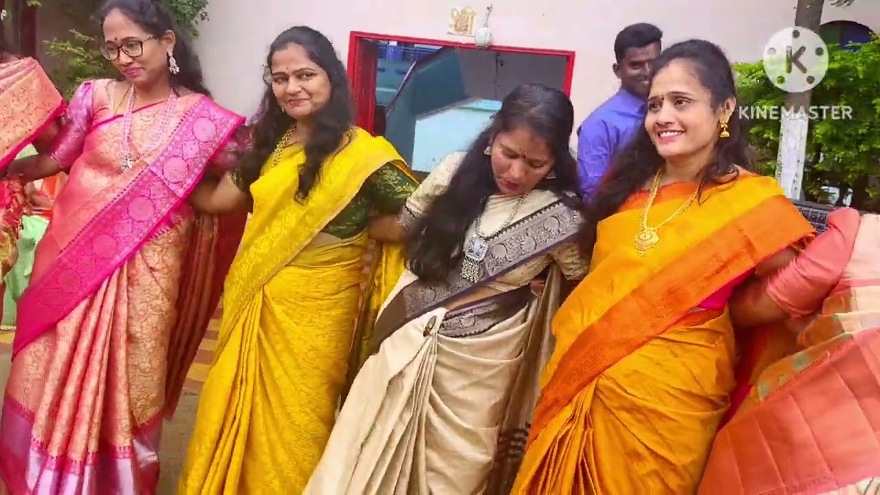 Bathukamma celebrations, 5th Oct, 2024, SPS High School,Kompally