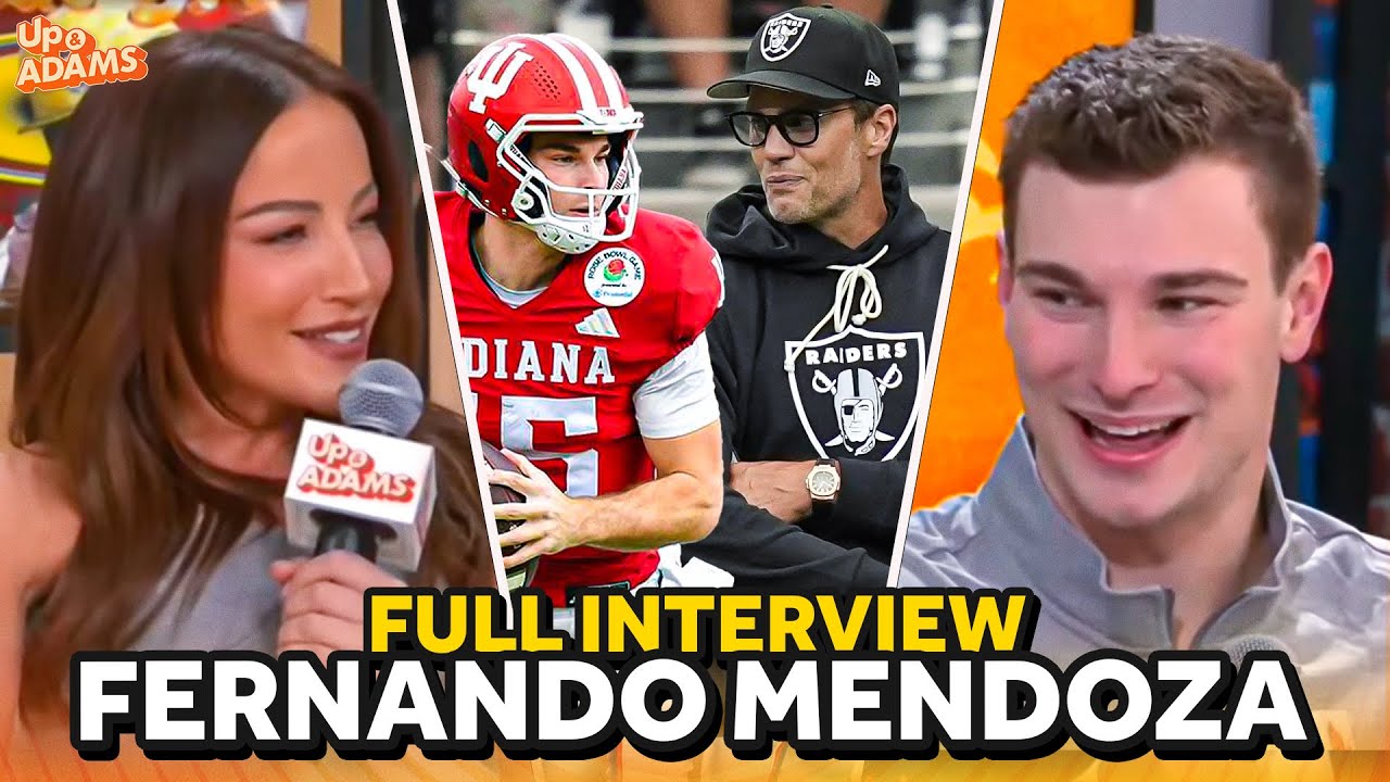 Fernando Mendoza on Learning from Tom Brady, Lombardi Trophy Superstition, & Raiders Fans Loyalty!