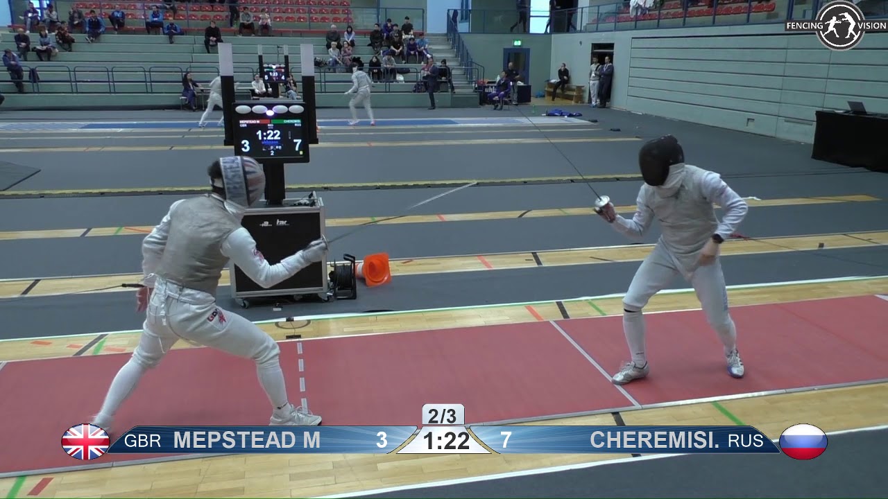 2018 138 T08 02 M F Individual Bonn GER WC RED CHEREMISINOV RUS vs MEPSTEAD GBR