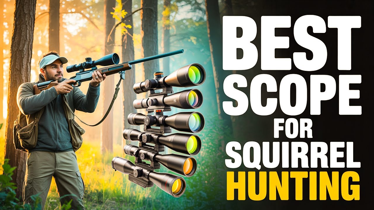 Top 5 Best Scope for Squirrel Hunting 2026!🔥🔥
