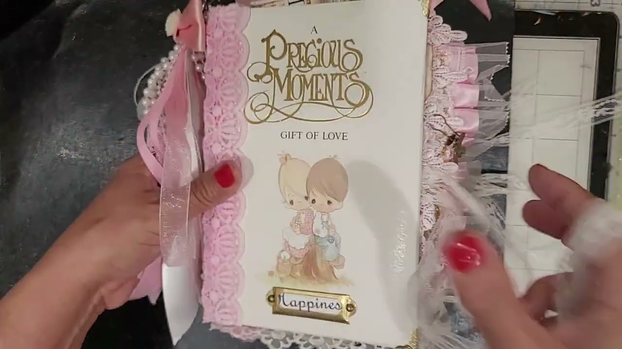 Precious Moments Junk Journals in my Sister's Shop #etsy #junkjournals