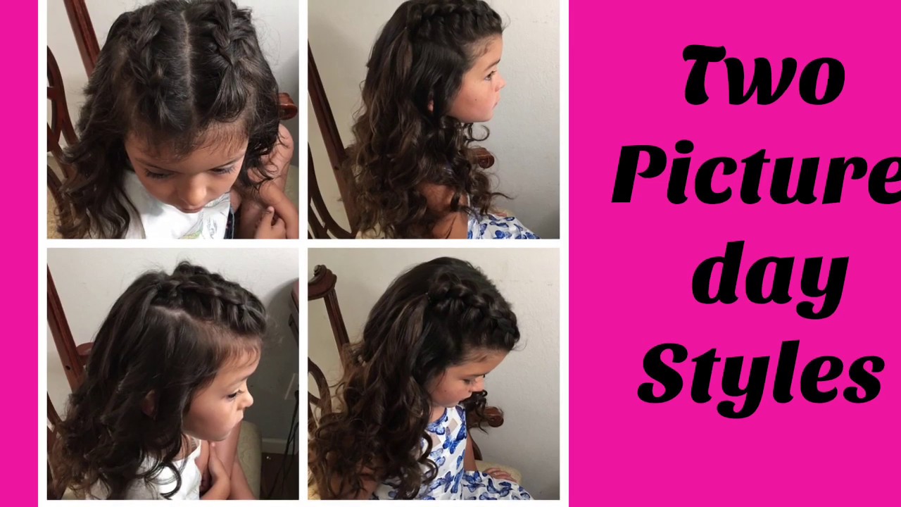 Two Cute Picture Day Hair Styles
