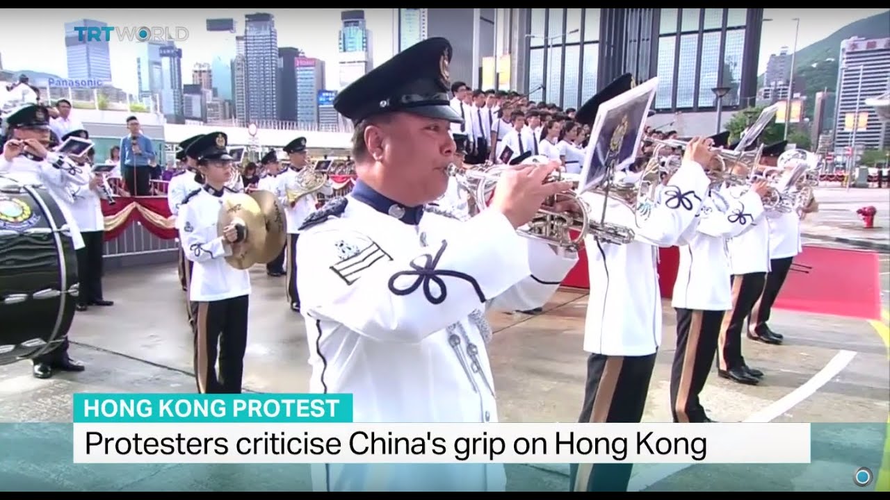 Protesters criticise China's grip on Hong Kong, Patrick Fok reports