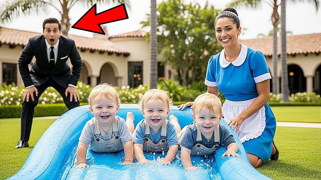 EMPRESÁRIO VOLTOU FURIOSO PARA CASA… E FICOU SEM REAÇÃO AO VER O QUE A FAXINEIRA FAZIA COM OS FILHOS