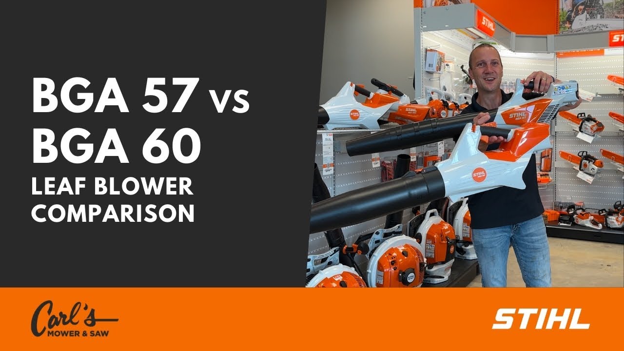 STIHL BGA 57 против STIHL BGA 60