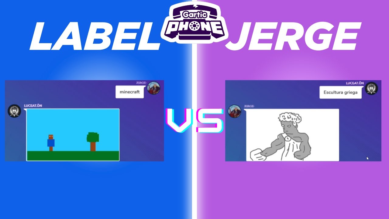 ¿PODRÉ GANAR EL TORNEO DE DIBUJOS? - Gartic Phone En 8 Minutos. - LuceatON, Jmcx18, The Jerge