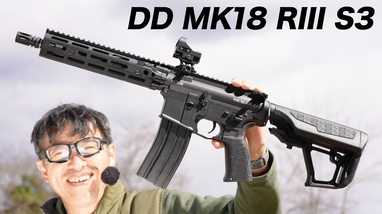 ICS DD mk18 R3 S3 電動ガンレビュー