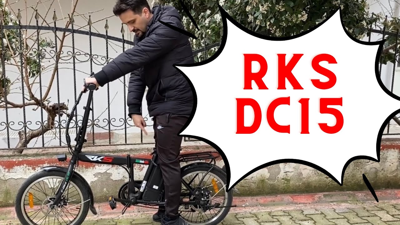 rks dc15 elektrikli bisiklet