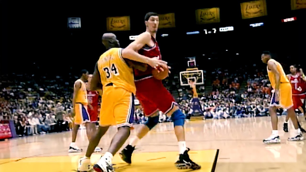 Gheorghe Muresan plays but they gets increasingly more impressive
