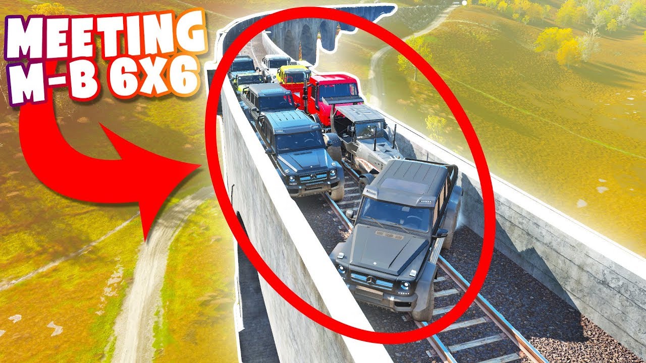 FORZA HORIZON 4 - MEETING MERCEDES BENZ G63 6X6 ⚡