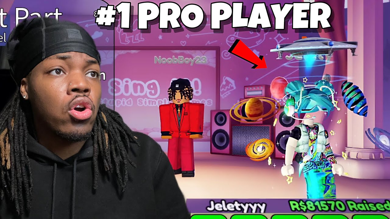 Я сразился 1 на 1 с ПРОФЕССИОНАЛЬНЫМ ИГРОКОМ №1 в Sing It! (Roblox Karaoke) *моя самая сложная игра*