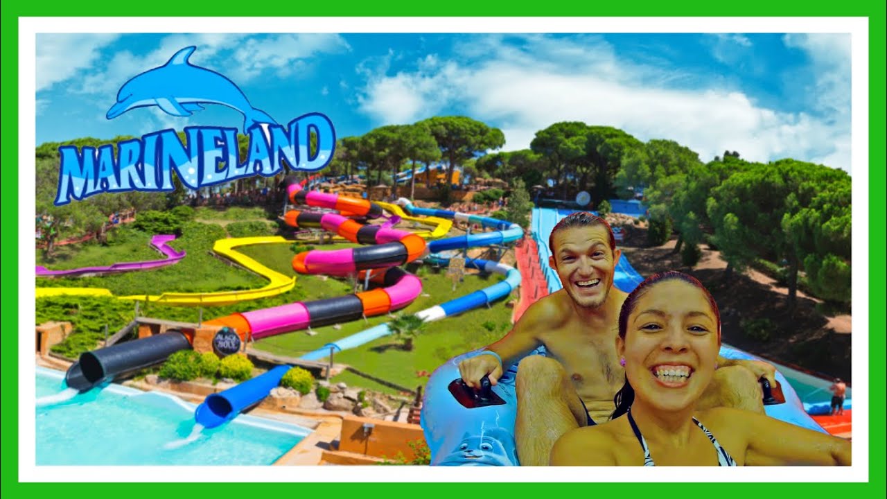 🌊 MARINELAND CATALUNYA 2022 (Palafolls / Barcelona) ✅ ¡¡Todos los Toboganes y Atracciones!! | España