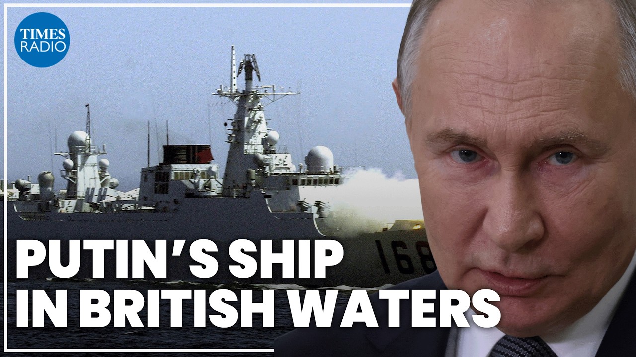 Putin’s spy ship spotted in British waters, defence minister reveals