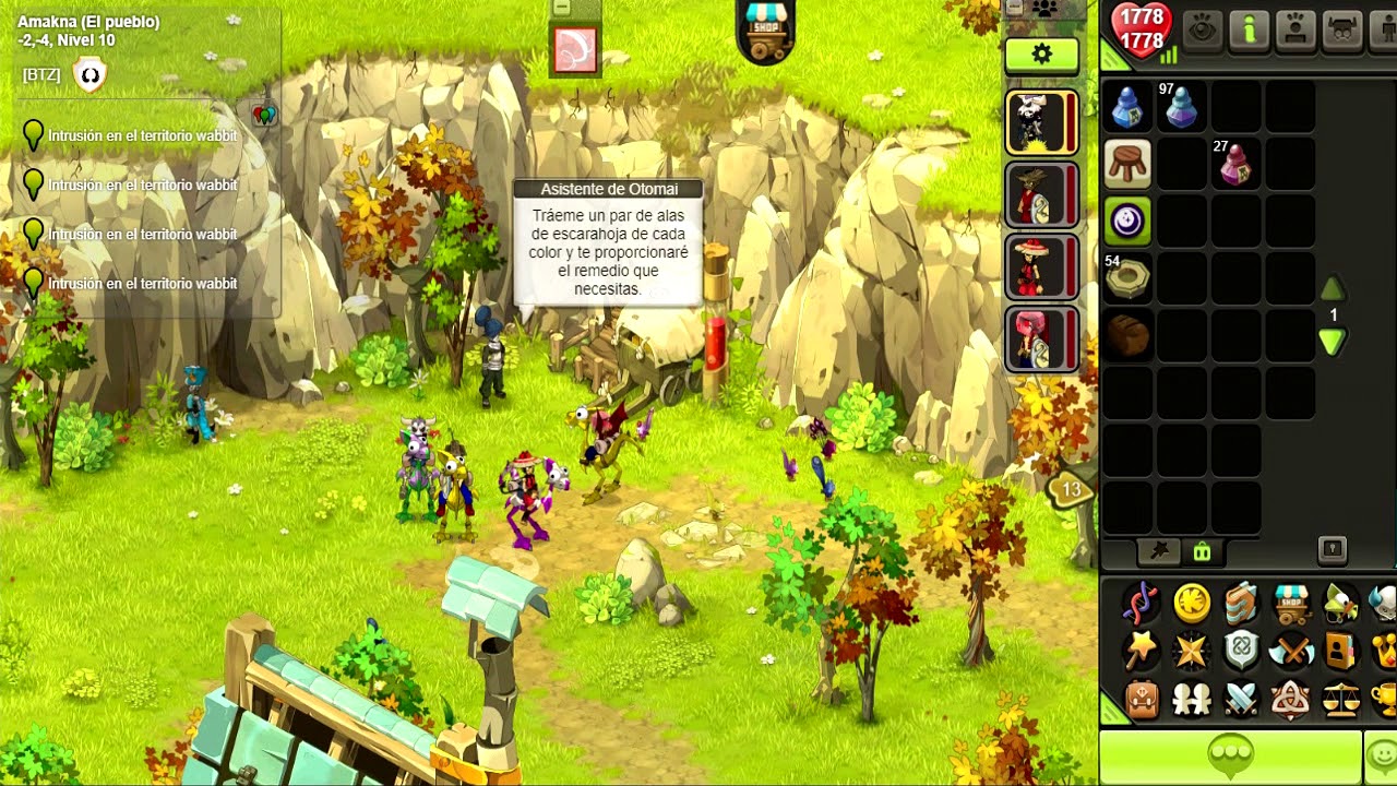 DOFUS ZANAHOWIA - COMO LLEGAR A ISLA WABBIT | DOFUS TOUCH