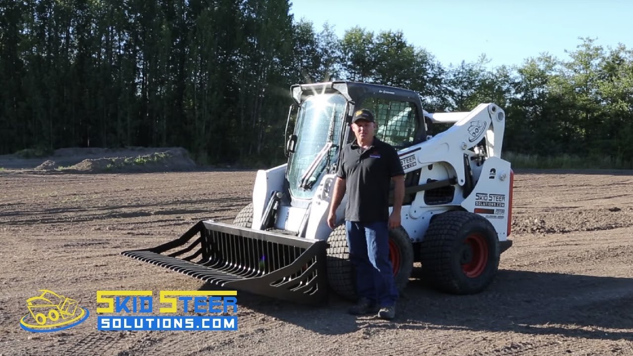Rock Bucket for Skid Steer Loader - Eterra HD Skeleton Bucket 80