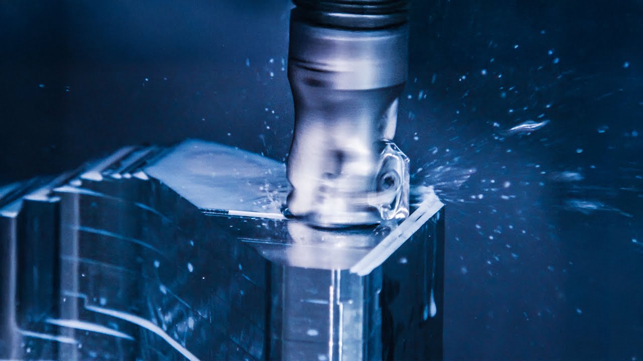 SUPER Slow Motion CNC Milling at 600 FPS | DMG Mori DMC 75 monoBLOCK + RED V-Raptor 8K