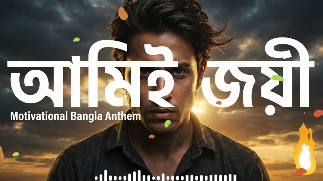 আমিই জয়ী | Motivational Bangla Anthem | Sanjit Singh