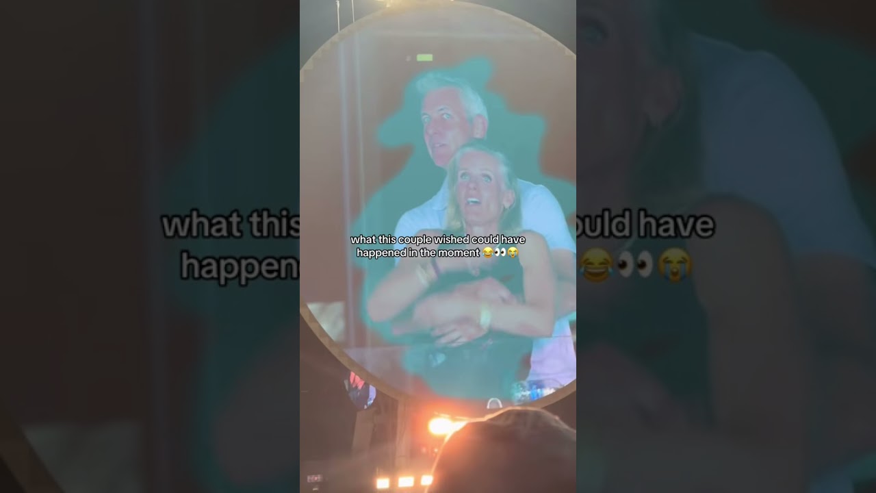 This CEO got caught red handed at a Coldplay concert 👀 #cheating