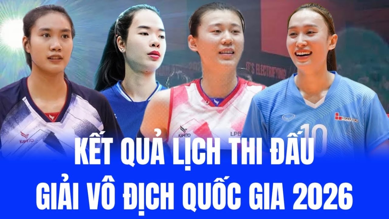 🔴Kết quả lịch thi đấu ng&agrave;y 12/4 giải v&ocirc; địch quốc gia 2026