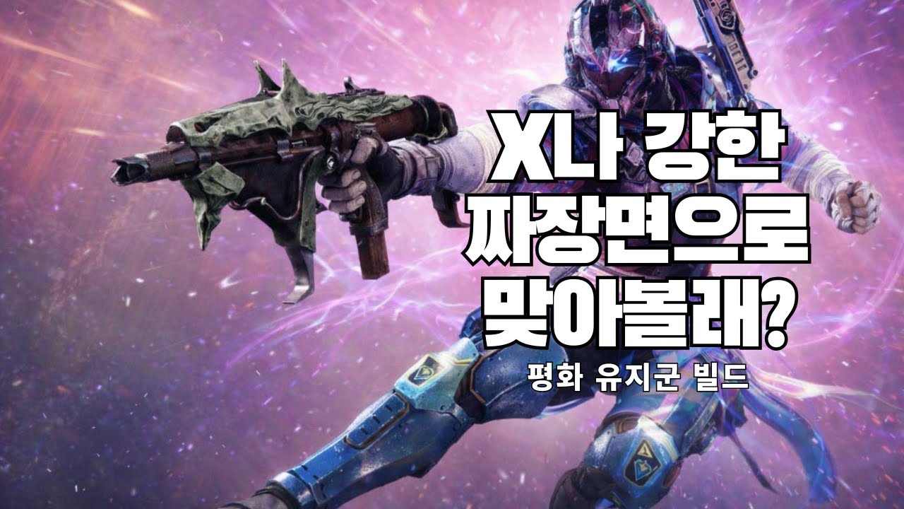 야! 짜장면으로 맞아야 정신 차리지? 평화 유지군 빌드(타이탄 프리즘 빌드)-데스티니 가디언즈-