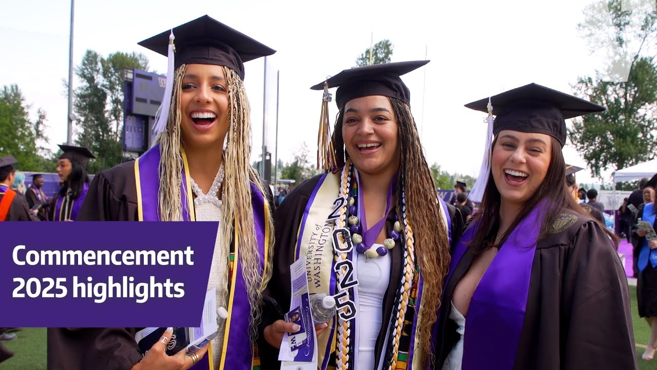 UW celebrates graduates at 2025 Commencement at Husky Stadium