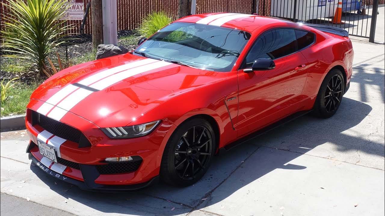 CQuartz Finest Reserve - 2018 Ford Shelby GT350 Race Red w/ White Stripe