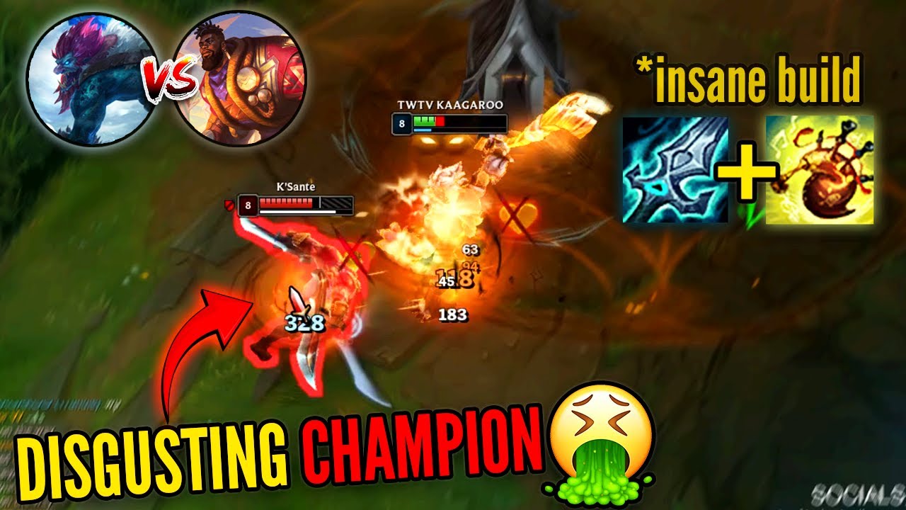 ABUSING TRUNDLE TO BEAT THE MOST DISGUSTING CHAMP 🤢(SEASON 16) - Trundle vs. Ksante