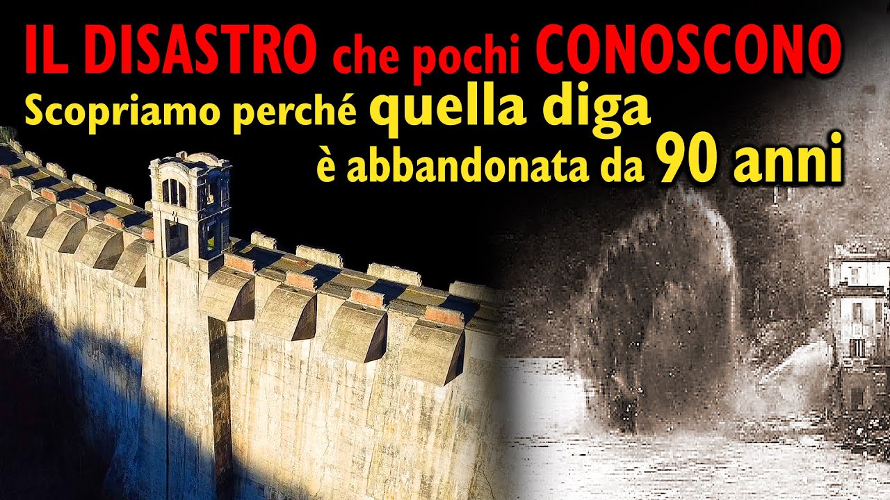 La diga abbandonata 90 anni fa dopo il disastro di Molare - Esploriamo i resti e scopriamo le cause