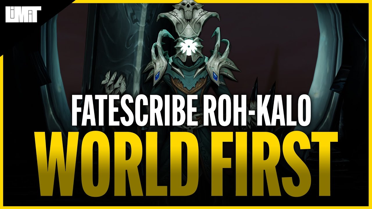 Limit vs Fatescribe Roh-Kalo WORLD FIRST - Sanctum of Domination Raid