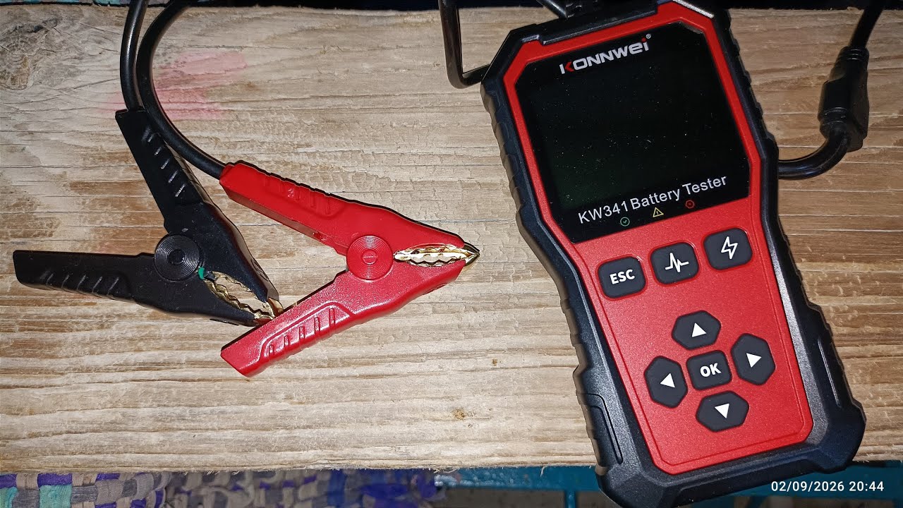 KONNWEI KW341 Car Moto Truck Battery Tester 6V 12V 24V