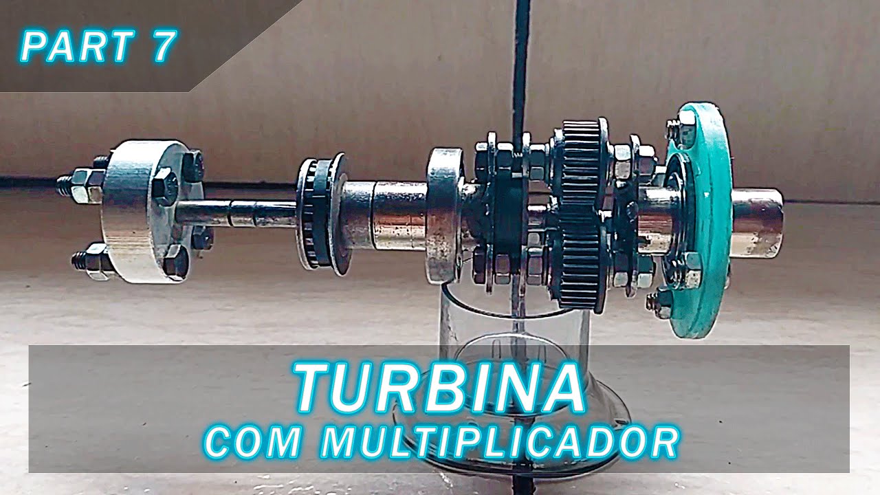 Turbina eólica com multiplicador de velocidade