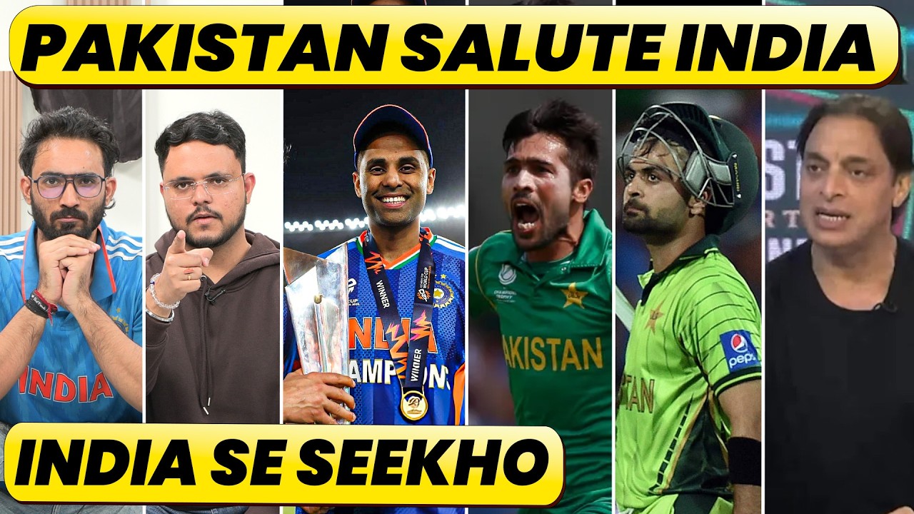 🔴AMIR STILL CRYING BUT PAKISTAN IN AWE OF INDIA. SALUTE INDIA & INDIAN CRICKET FOR TITLE WIN