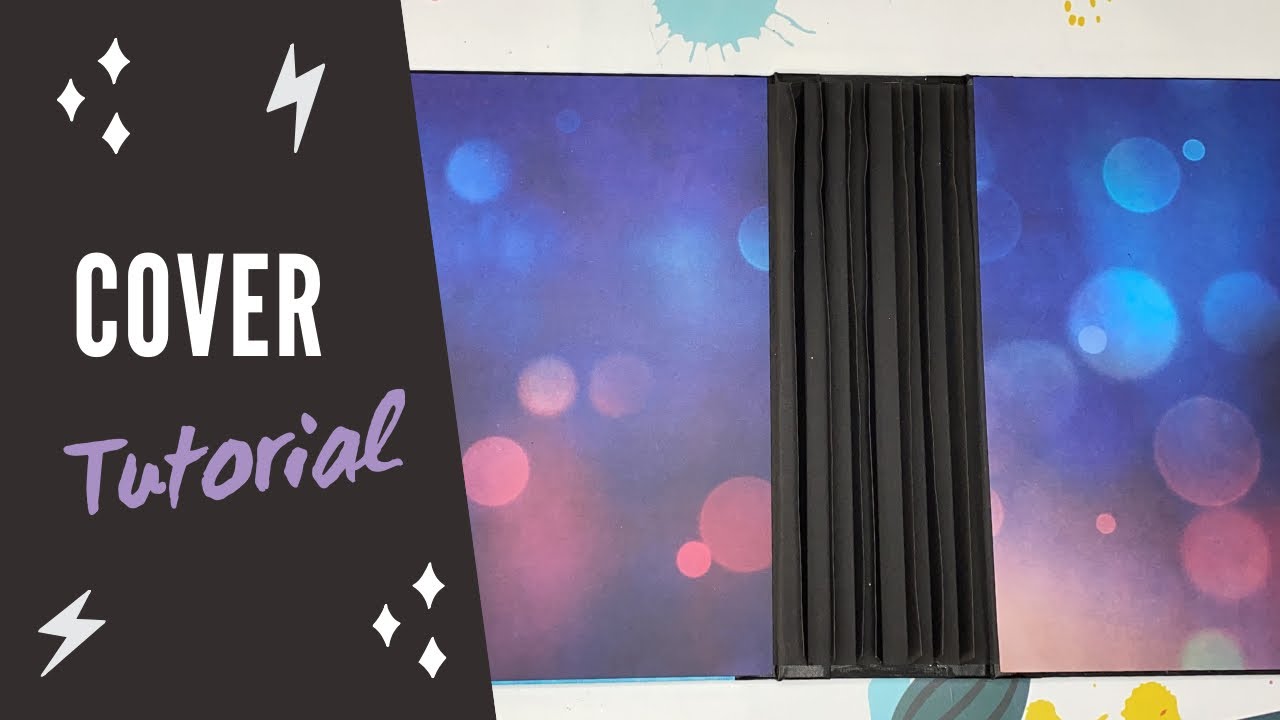 Scrapbook Cover / Base with Canvas Panel | Tutorial | Album Front Cover Ideas
