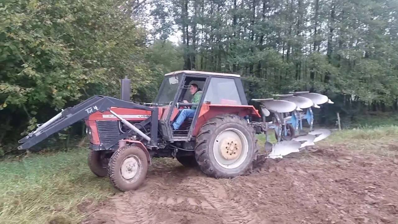 Orka ursus 912 z pługiem rabwerk