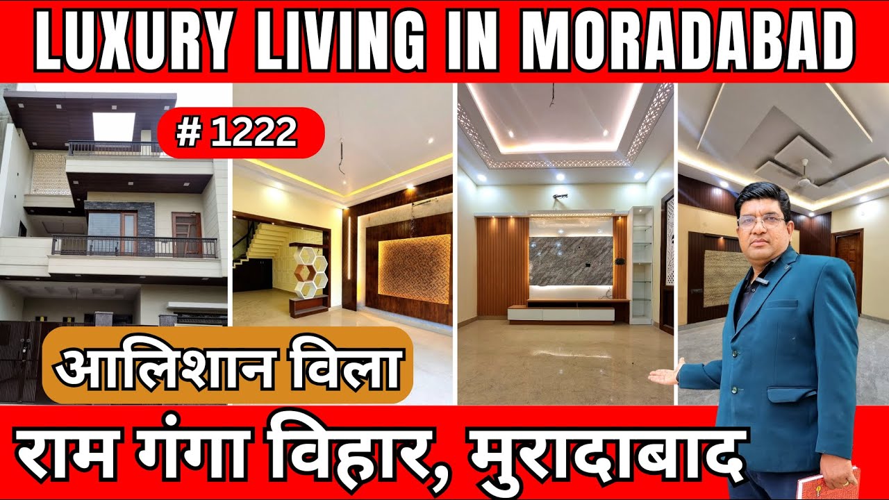 Luxury Living in Moradabad: Modern 250 Meter Villa for Sale | Ram Ganga Vihar Moradabad