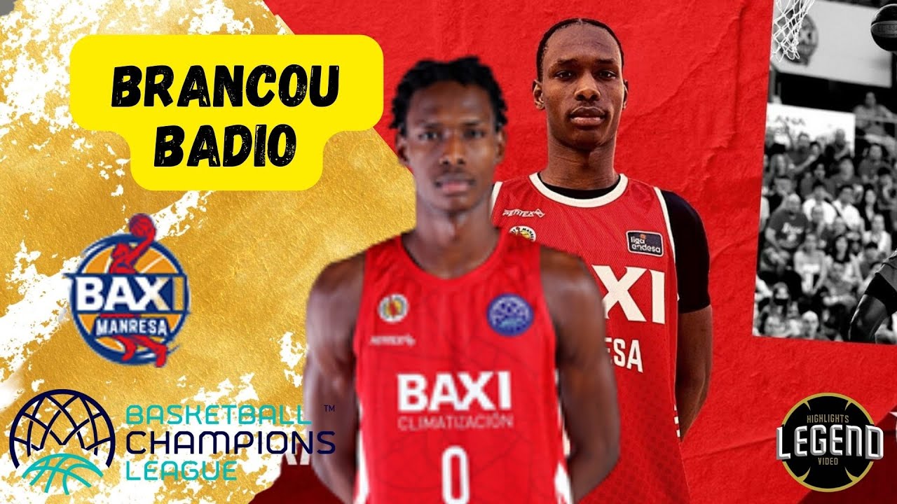 BRANCOU BADIO VS BENFICA HIGHLIGHTS 22 POINTS IN CHAMPIONS BASKETBALL LEAGUE 2022/2023