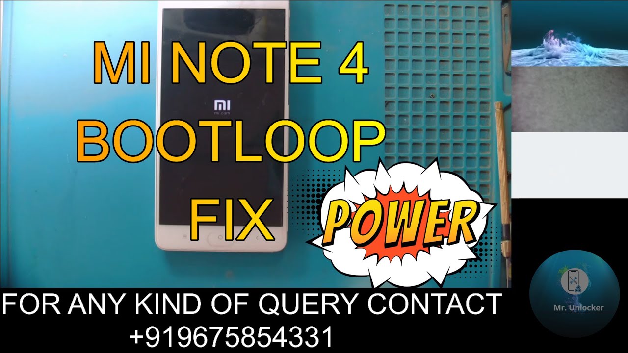 REDMI NOTE 4 BOOTLOOP FIX |EMMC RE-PROGRAMMING| |FULL PROCEDURE|