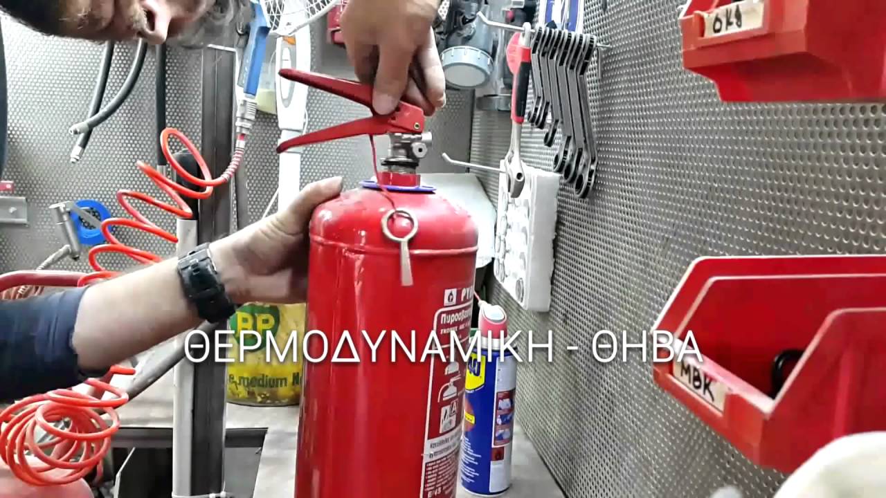 #Recharge dry powder fire #extinguisher 6kg