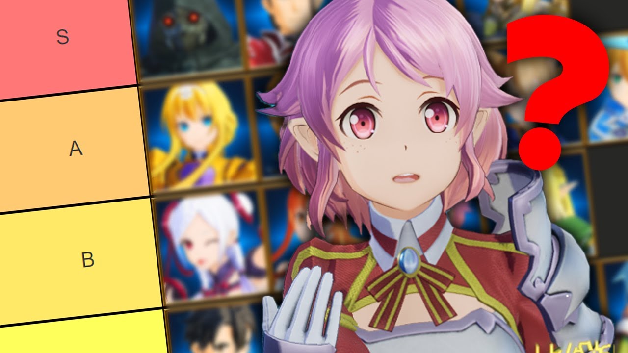 BEST CHARACTERS TO PLAY (if you're new) - Sword Art Online: Fractured Daydream Tier List - SAOFD