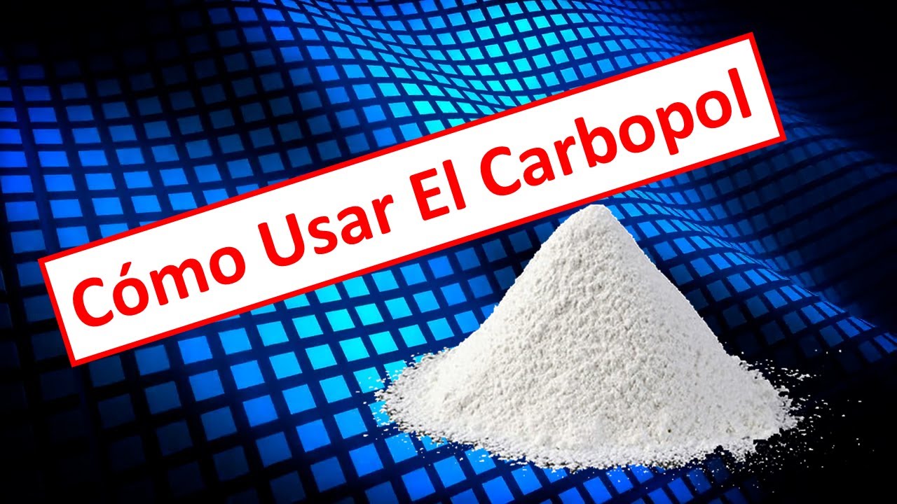 CÓMO USAR EL CARBOPOL PARA DAR VISCOCIDAD