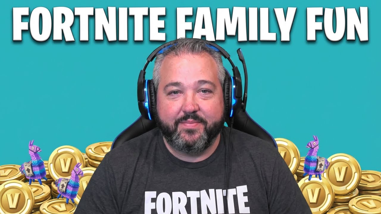 Playing Fortnite Pillars With My Son Jacob | Family Friendly Dad and Son Live