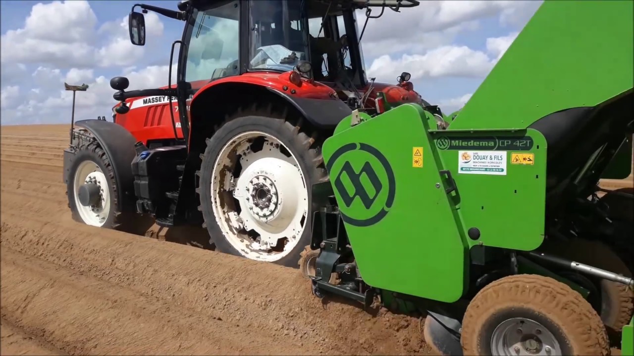 plantation de pommes de terre 2018 CASE,MASSEY