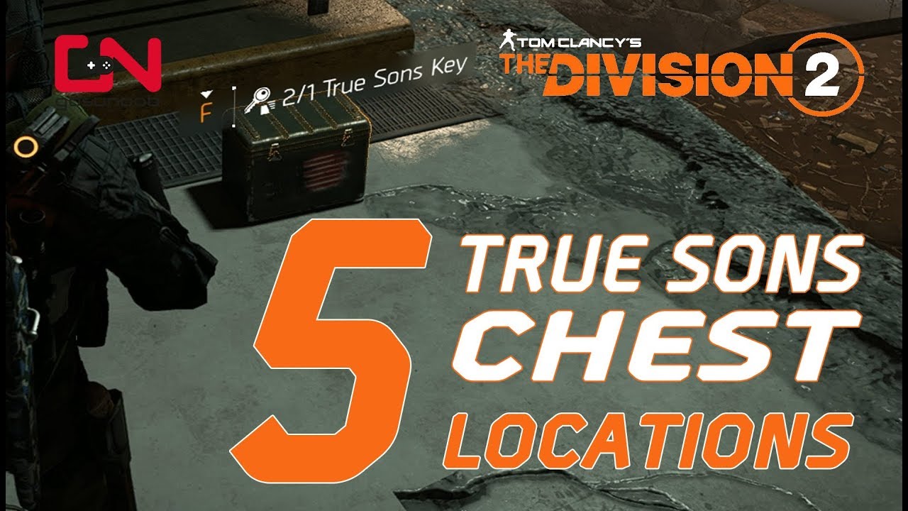 Division 2 - True Sons Chests - 5 True Sons Cache Locations