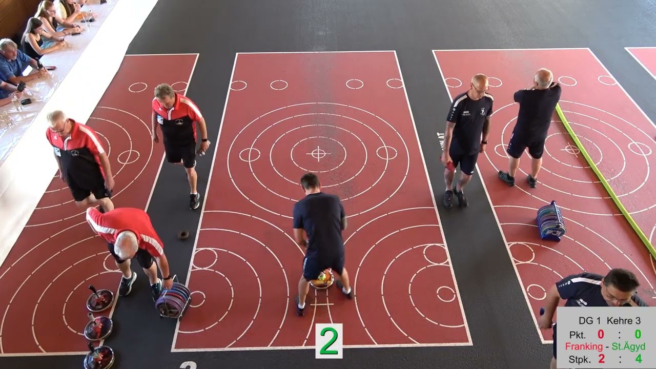 Stocksport 2025 Herren Bundesliga 2 Achtelfinale UEV Franking 2 gegen SSV St.Ägyd 1