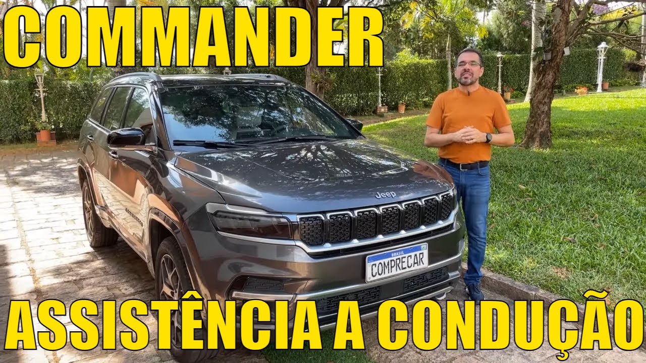 Jeep Commander - Como configurar a assistência a condução
